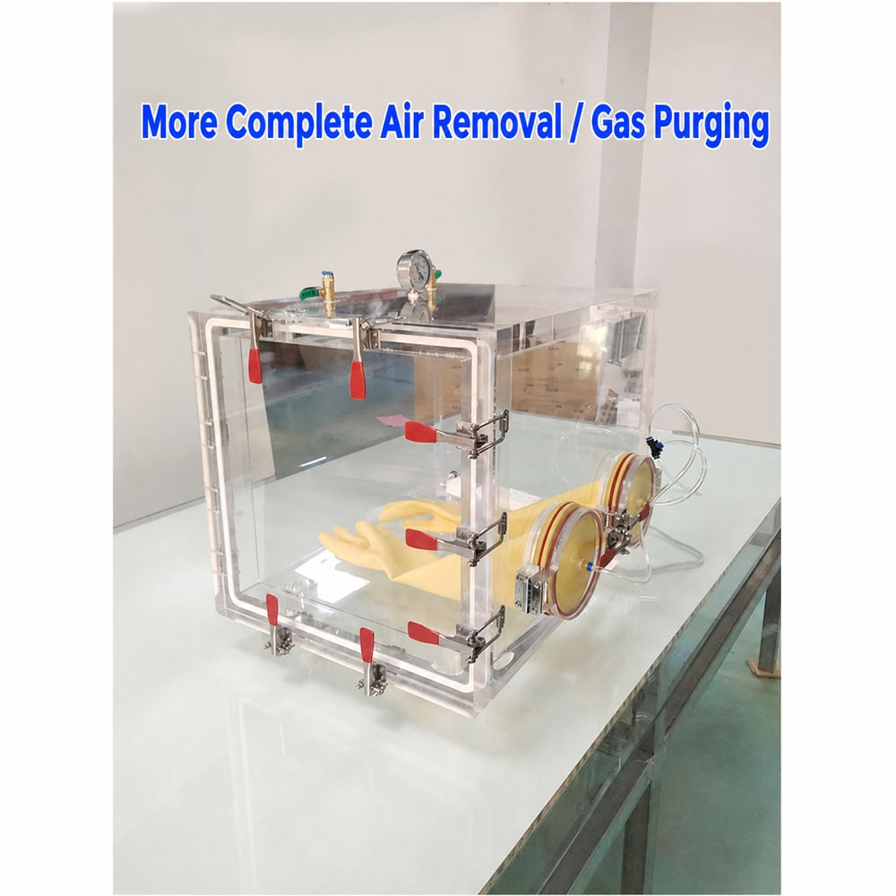 More Complete Air Removal / Gas Purging